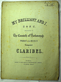 One of Claribel's compositions