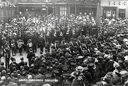 Gathering in the Market Place, June 1911