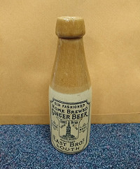 Bottle depicting St James' Church