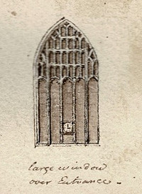 West window of St James' Church, Louth