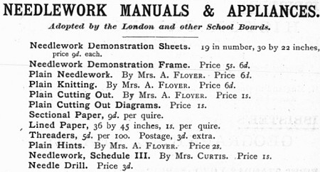 Newspaper announcement, 1884