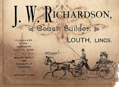 Brochure showing Victoria carriage