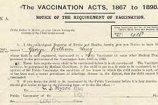 Vaccination against smallpox